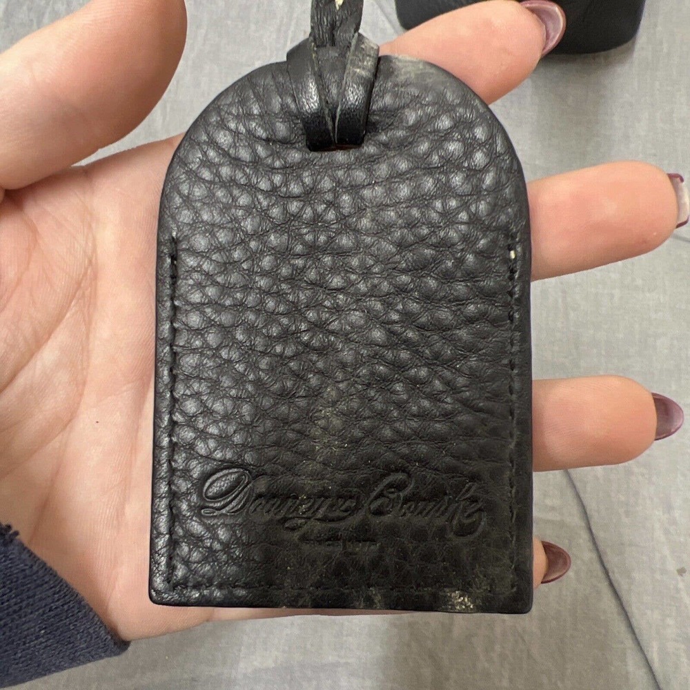 Dooney & Bourke Portofino? Pebble Leather Black Shoulder Bag FS Benefits Charity - Picture 5 of 15
